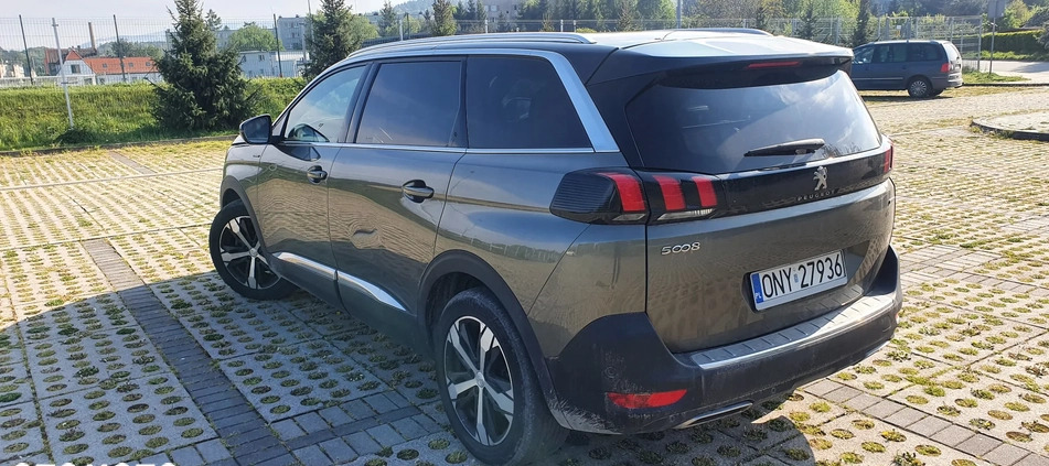 Peugeot 5008 cena 82000 przebieg: 233600, rok produkcji 2018 z Głuchołazy małe 379